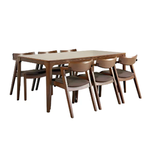 Conjunto de Comedor de Madera Resistente a la Intemperie (8 Plazas) - Product Image 4