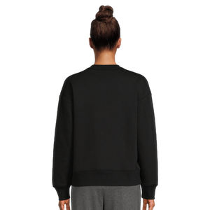 Sweat-shirt de luxe pour femme, options de conception personnalisée, conception de fermeture à quart de bouton, conception d'épaule tombante, rotation rapide - Product Image 3