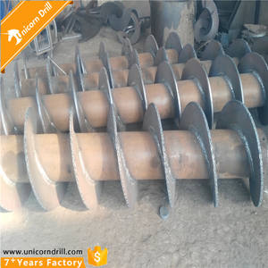 Eenhoornboor Cfa Continue Vluchtvijzel Met Rotskop Voor Boorinstallatie - Product Image 6