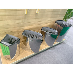 Réchaud de sauna moderne en acier inoxydable série <span class=keywords><strong>HARVIA</strong></span> VEGA 4,5 KW Panneau de commande par ordinateur Chauffage de sauna à vapeur sèche <span class=keywords><strong>8KW</strong></span> 9KW Options d'alimentation - Product Image 5