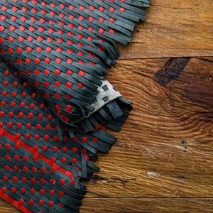 ตะกร้าสานผิวชุบโครเมียมสีเงินสุดหรูทำด้วยมือสานหนังหรูหราขนาด1 12ตารางฟุตปรับแต่งได้ - Product Image 6