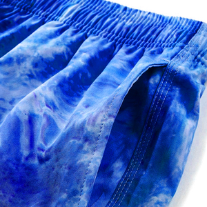 Short en maille avec poches à sublimation personnalisée pour hommes, vêtements de sport à la mode, pantalons de survêtement de plage pour l'été - Product Image 1