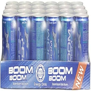 Paquete de 24 bebidas energéticas Boom de la mejor calidad, venta a granel sin azúcar y bajo en carbohidratos, proveedor mayorista, ingredientes de carbonato de Ginseng - Product Image 2