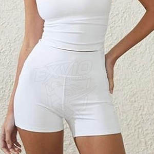 Shorts Deportivos Transpirables de Color Sólido para Mujer, Diseño Personalizado, Ropa Deportiva Informal, Shorts de Gimnasio Extra Grandes para Mujer - Product Image 2