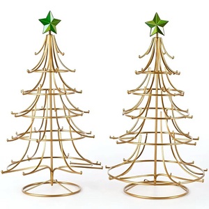 Boule de Noël suspendue et ornements d'arbre Décor de vacances tropicales Palmier élégant pour les fêtes de Noël - Product Image 2