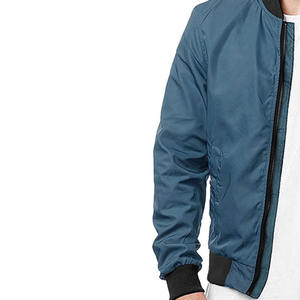 Venta al por mayor mejor diseño hombres y mujeres chaquetas de bombardero ligeras Color sólido largo transpirable para la temporada de invierno servicio OEM - Product Image 3