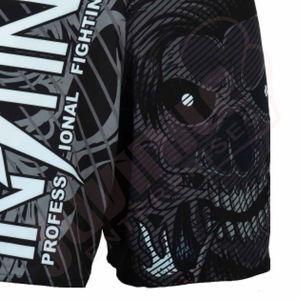 กางเกงออกกำลังกาย MMA มวยไทยขายส่ง พร้อมโลโก้สั่งทำ ชุดกีฬาศิลปะการต่อสู้สำหรับผู้ชาย พิมพ์ลายแบบ Sublimation - Product Image 3