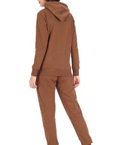 ชุดวอร์มประสิทธิภาพสูงสำหรับผู้หญิงใส่ในฤดูร้อนชุดลำลองผ้ายาวสบายๆดีไซน์ขนแกะสีทึบสไตล์ที่ดีที่สุด - Product Image 6