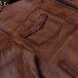 High Quality Custom Logo Plus Size <b>Mens</b> <b>Motorbike</b> Leather <b>Jacket</b> Hot Sale Winter Fall 2025 - Product Image 3