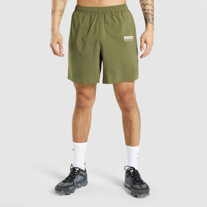 Short de survêtement d'été de haute qualité pour hommes Séchage rapide Fitness Style décontracté Tissu recyclé respirant Motif solide Teint uni - Product Image 1