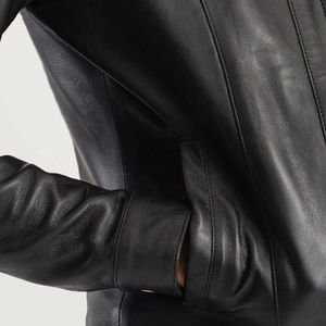 Chaquetas de Cuero de Moda para Mujer, Recién Llegadas, para Invierno, Manga Larga, Lisas, de Cuero PU, con Servicio OEM - Product Image 6