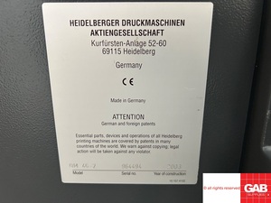 Sử dụng máy in <span class=keywords><strong>Offset</strong></span> hai colour QM 46-2 printmaster 2 màu bù đắp máy in được thực hiện tại Đức - Product Image 6
