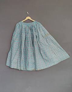 <b>Women's</b> Long Cotton <b>Maxi</b> <b>Skirt</b> Formal Style Floral Print Wrap New Release Natural Breathable Traditional Digital Printing - Product Image 1