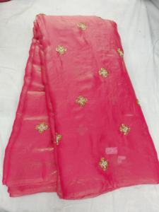 Espace soie travail broderie tissu faire à fantaisie lehenga matériel - Product Image 6