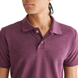 เสื้อโปโลแฟชั่นลำลองคุณภาพสูงสำหรับผู้ชายเสื้อโปโลพิมพ์ลายปักโลโก้ - Product Image 3