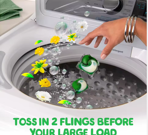 NUEVO Detergente para Ropa Gain Flings en Cápsulas, Calidad Estándar, Venta al por Mayor, 112 Unidades, Fragancia Original, Quitamanchas para Lavado a Máquina - Product Image 2