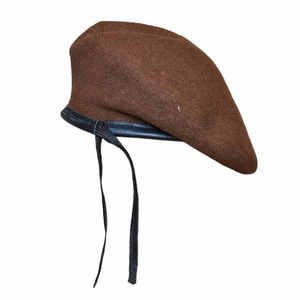 High Quality Wool Knitted Style Tactical Beret Cap Classic Beret Hat for Men Top Selling Comfortable Fitting Beret Cap - Product Image 4