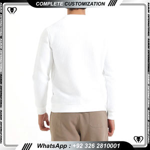 Sweatshirts respirants personnalisés Sweatshirts surdimensionnés à sublimation pour hommes - Product Image 5