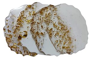 Posavasos impermeables de madera de resina hechos a mano, posavasos de resina para decoración de mesa de café, ilustraciones decorativas de mesa - Product Image 5