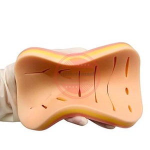 แผ่นเย็บสามชั้นแผ่นฝึกหัดทางการแพทย์ - Product Image 5