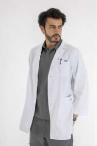 Uniforme Quirúrgico Unisex de Talla Grande para Médico y Enfermera, Chaqueta de Tela de Poliéster y Algodón, Logotipo Personalizado, Uniformes de Hospital para Cirugía - Product Image 2
