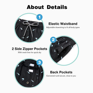 Shorts de plage pour hommes avec logo personnalisé, écologiques, séchage rapide, sublimés, shorts de plage athlétiques, vente chaude, design pour hommes - Product Image 3