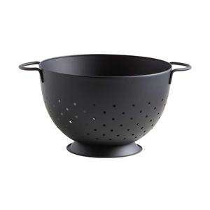 Matte Black Coating Stainless Steel Colander Durable Modern Style Colander Elegant for Home Kitchen Usage in Wholesale Price - Product Image 1