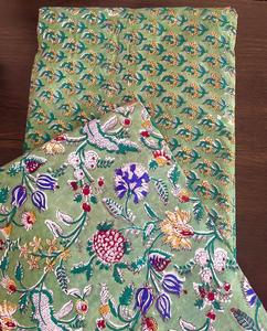 Nuevas telas de algodón estampadas a mano exclusivas de 60*60 cm, 100% algodón puro, telas del grupo Taj disponibles en stock. - Product Image 3