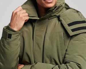 Stand <b>Collar</b> Waterproof Breathable winter <b>Jacket</b> for men's Fashionable streetwear hip hop man puffer <b>jacket</b> for men - Product Image 1