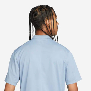 Camisa Polo Clásica Azul Claro para Hombre, Transpirable, de Algodón, Manga Corta, Informal, de Negocios, para Golf, Ligera, para Verano - Product Image 6