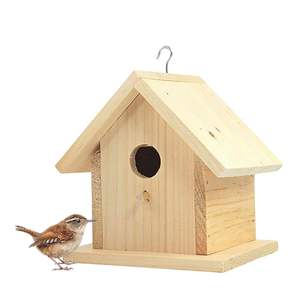 <b>Wooden</b> <b>Birdhouse</b> Nesting Box | Handmade Best Finish Quality | Wholesale Bulk Factory Rate - Product Image 1