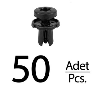 Clip en plastique à pression pour Renault, Peugeot et Mercedes - 50 pièces - Product Image 1