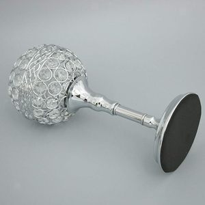 Bougeoir votif de mariage romantique moderne de luxe nouveau Design fantaisie métal aluminium fini polonais chandelier verre maison - Product Image 3