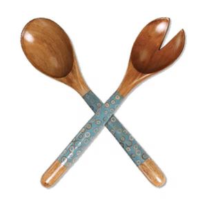 Fourchette et cuillère à salade de service en acier inoxydable de haute qualité ensemble de Table accessoires de cuisine Gadgets de cuisine - Product Image 6