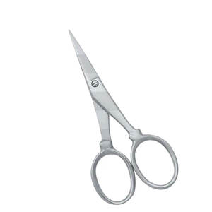 Ciseaux de manucure en acier inoxydable de la meilleure qualité, lame droite fantaisie avec pointe pointue pour broderie de cuticules d'ongles - Product Image 4