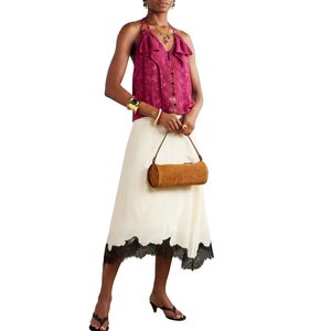 Camisola de encaje transpirable para mujer cómoda, ropa de dormir elegante/ropa informal con malla sexy para estilo Club - Product Image 6