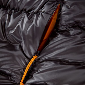 2024 personnalisé haute qualité hommes hiver chaud isolé veste mince bouffant manteau matelassé avec col montant 90/10 duvet d'oie rempli - Product Image 3