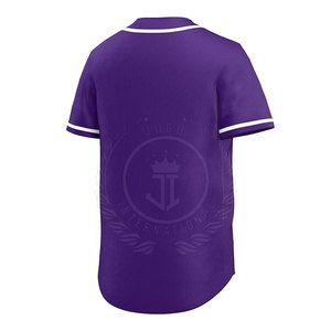 Camiseta de Béisbol Profesional Fabricada en Pakistán, Transpirable, Ligera, 100% Poliéster, para Hombre, Colores y Logotipo Personalizados, Servicio OEM - Product Image 4