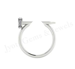 2025 Designer de luxe 18K plaqué or Fine bague de doigt haute qualité Zircon pierre haute qualité qualité bijoux Fine bague bijoux - Product Image 4