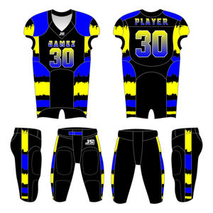 Uniformes OEM de football américain pour enfants Conception à taux réglable unique Fabricant supérieur - Product Image 4