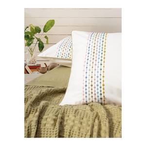 Aura Cotton Box <b>Single</b> Set Mustard Pebble for Home Use - Product Image 2