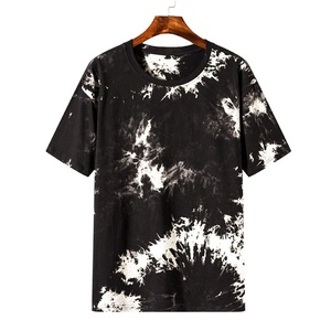 Camiseta de manga corta Unisex, camisa con estampado Tie-Dye - Product Image 4