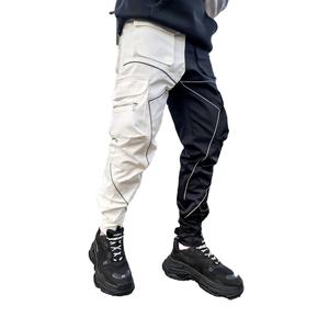 Service OEM en gros Pantalons de survêtement décontractés pour hommes - Écologique 100% coton Toile polaire Épaisseur Taille élastique Lacets - Product Image 1