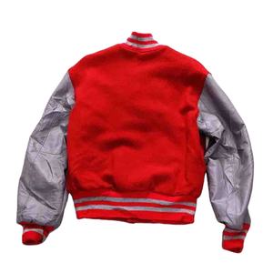 Ventes en gros de vestes bomber de baseball tendance, personnalisées, en gros, service OEM ODM, unisexe, streetwear, vestes d'hiver - Product Image 4