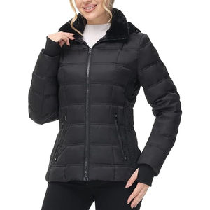 Meilleur choix de veste d'hiver en duvet pour femmes, veste d'hiver en duvet pour femmes à capuche, manteau matelassé - Product Image 4