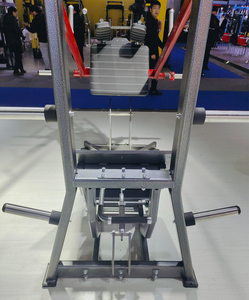 Gimnasio comercial Entrenamiento de fuerza Doble pista Squat Culturismo Placa Cargado Péndulo Squat Machine - Product Image 4