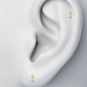 Luxe Suspendu Lunette Réglage Piercing Bijoux 10K 14K 18K Or VVS DEF Réel et Laboratoire Diamants GIA IGI Certifié En Gros - Product Image 5