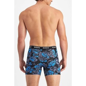<b>Men's</b> Anti-Chafing Anti-Bacterial Breathable Boxer Briefs Classic Rise Viscose/<b>Bamboo</b> Knitted <b>Underwear</b> Long Style Comfortable - Product Image 5