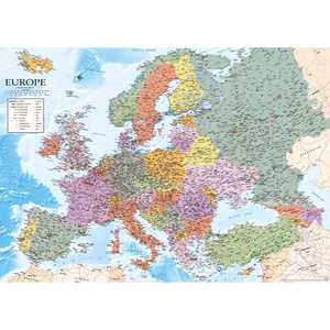 Jeu de puzzle de la carte d'Europe, design anglais personnalisé, 2000 pièces, 96,6 x 68,8 cm, échantillon gratuit avec personnalisation du logo - Product Image 4