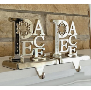 Meilleur design Porte-bas de Noël en métal Porte-bas de Noël de qualité supérieure Meilleure qualité de Noël fini or - Product Image 3